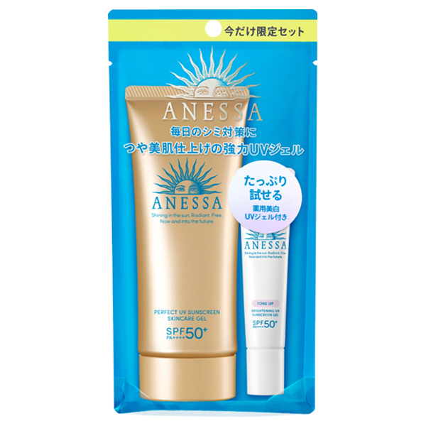パーフェクトUV スキンケアジェル N トライアルセット a / SPF50+ / PA++++ / 本体 / フルーティーフローラルの香り