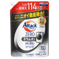 アタックZERO ドラム式専用 / つめかえ用 / 1140g / リーフィブリーズの香り(微香)