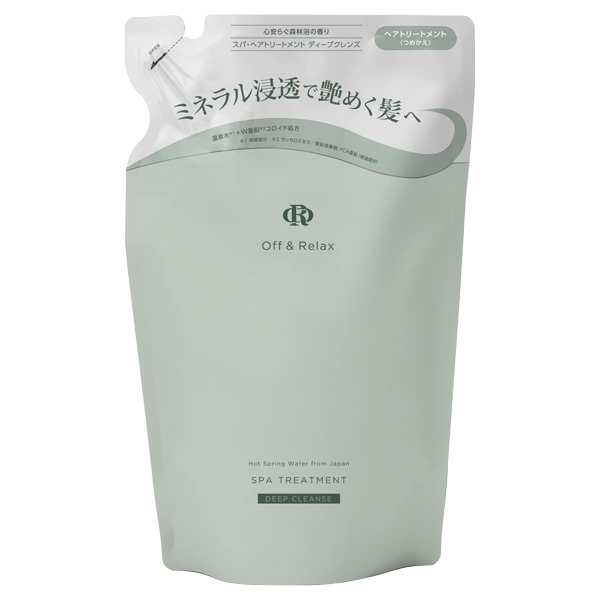 OR スパ・ヘアトリートメント ディープクレンズ / 400ml / 詰替