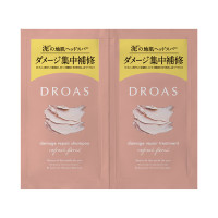 ダメージリペアシャンプー&トリートメント / 2連サシェ / 10mL/10g / リフレッシュフローラルの香り