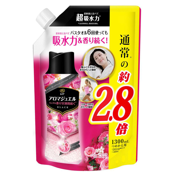 レノアアロマジュエル / 1300ml / 詰替え 超特大 / ローズ
