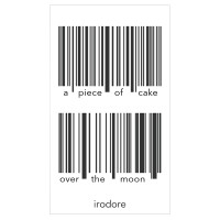 Barcode message1 / 60mm×105mm×1mm