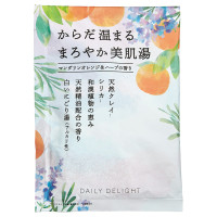 まろやか美肌バスパウダー / 本体 / 50g / マンダリンオレンジ&ハーブの香り