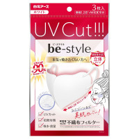 UVカットマスク / ホワイト / 3枚