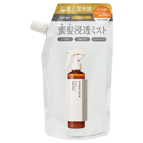 ハニーク ディープリペア 2WAY ヘアミスト モイスト / 180ml / 詰め替え
