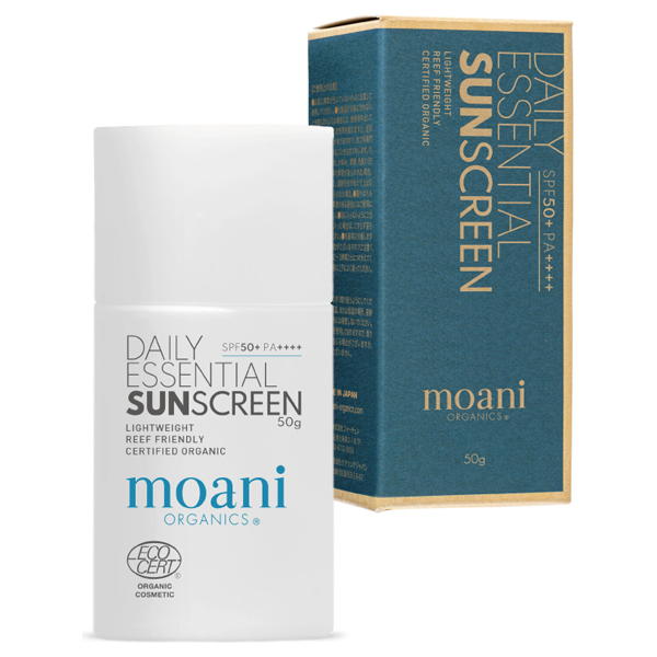 日焼け止め mana moani organic デイリーエッセンシャル サンスクリーン