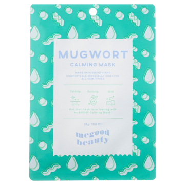 MUGWORT CALMING MASK / MEGOOD BEAUTY(フェイス用シートパック