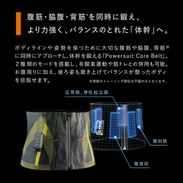 SIXPAD Powersuit Core Belt専用コントローラー 02