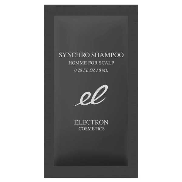 シンクロシャンプー オム FOR SCALP / 8ml/1回分 / パウチ / 清潔感あふれるホワイトティー&タイムの香り