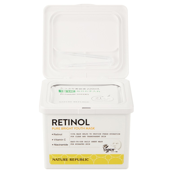 レチノールピュアブライトユースシートマスク / ネイチャーリ