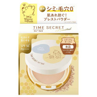 タイムシークレット ミネラル 薬用プレストパウダー / SPF50+ / PA++++ / 本品/ディズニーくまのプーさんデザイン / ミディアムオークル / 8g