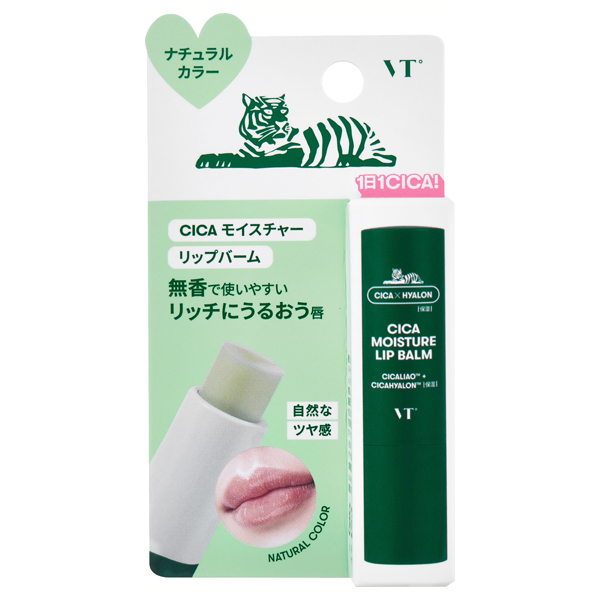 シカモイスチャーリップバーム / ナチュラルカラー / 3.8g