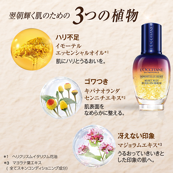 【1,700ポイントバック】イモーテル オーバーナイトリセットセラム スペシャルセット / 30mL / BEAUTY DAY限定アイテム 1