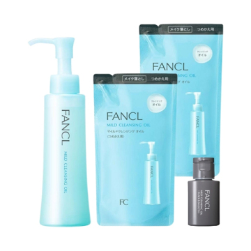 ファンケル(FANCL)マイルドクレンジング オイル 120mL×4本　おまけ付