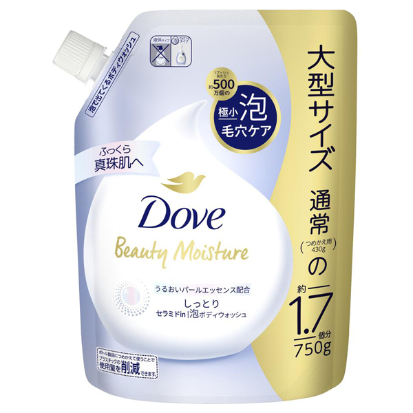ビューティーモイスチャー 泡ボディウォッシュ しっとり / 750g / 詰替え
