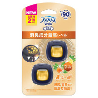 W消臭 車用 イージークリップ / 2.2mL×2個 / フレッシュシトラス