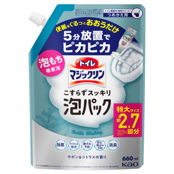 トイレマジックリン こすらずスッキリ泡パック