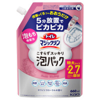 トイレマジックリン こすらずスッキリ泡パック / つめかえ用 / 660ml / ホワイトフローラルの香り