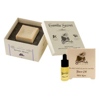 ラベンダー&オイルワイルドローズミニセット / BEAUTY DAY限定アイテム / 115g・5ml / ラベンダーの香り・優雅なワイルドローズの香り