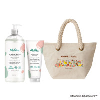 アロエベラ ボディケアセット with ムーミンバッグ / 1000mL/175mL / さらさら、しっとり / ネロリの香り