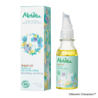 ビオオイル アルガンオイル リリーオブザバレー / 本体/ムーミンパパ&ママ / 50mL / さらさら、しっとり / スズランの香り