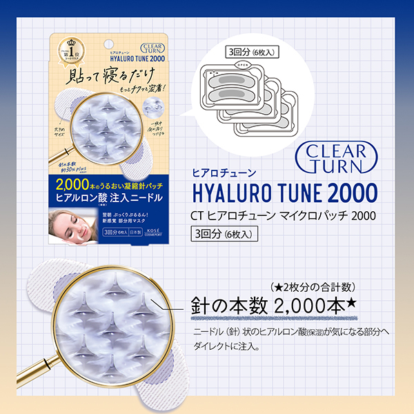 【在庫僅少】 ヒアロチューン マイクロパッチ クリアターン(その他 / 2000 パック・フェイスマスク