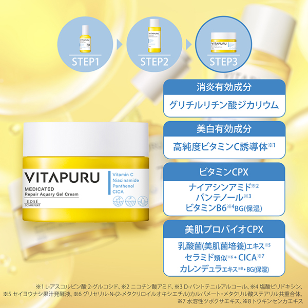 人気激安 リペアアクアリージェルクリーム / VITAPURU(ビタプル)(フェイス フェイスクリーム