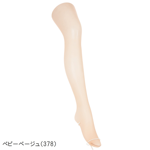 【魅】切替なし ストッキング AP6004 / ベビーベージュ(378) / L-LL / 本体 1