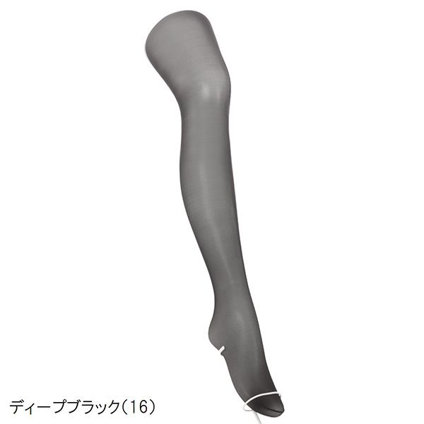 【黒】クールな漆黒 25D シアータイツ AP6003 / ディープブラック(16) / L-LL / 本体 1