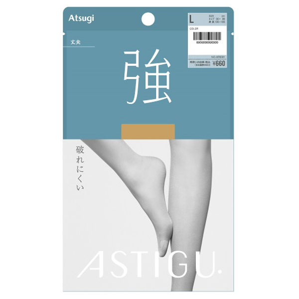 【強】破れにくい ストッキング AP6001 / ヌーディベージュ(433) / L / 本体