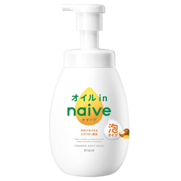 泡で出てくるボディソープ オイルイン