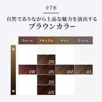4N カラーリング剤 クリームタイプ 4個セット 泡クリームカラー / ビゲン(白髪染め, シャンプー・ヘアケア・ヘア