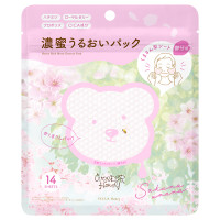 【入荷次第販売開始】ワンダーハニー 濃蜜うるおいパック / 本体 / 14枚入 / サクラウララ(桜の香り)