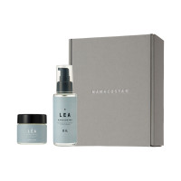 LEA メイクバーム&ヘアオイル ギフトボックスセット / 本体 / 45g+100ml / さらさら・保湿 / オレンジベルガモット