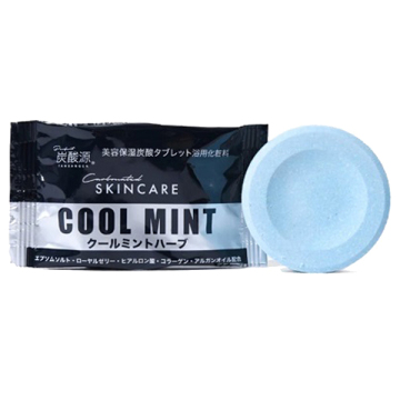 美容保湿炭酸タブレット浴用化粧料COOL MINT