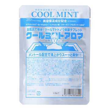 美容保湿炭酸タブレット浴用化粧料COOL MINT 02