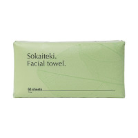 Facial towel. / 約200mm×200mm 包装サイズ:約 205mm×100mm×80mm / 約200mm×200mm 包装サイズ:約 205mm×100mm×80mm