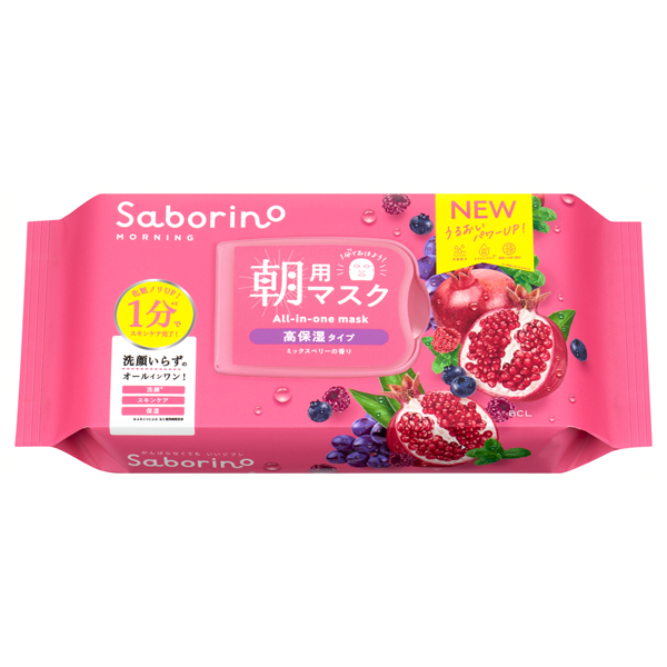 目ざまシート 完熟果実の高保湿タイプ N / 30枚入(288ml) / ミックスベリーの香り / 高保湿タイプ