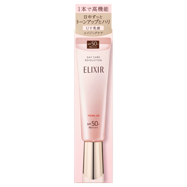 デーケアレボリューション トーンアップ SP+aa / SPF50+ / PA++++ / 35g / 本体 / リラックス感のあるアクアフローラルの香り / 肌にすばやくなじみ、みずみずしい使い心地 1
