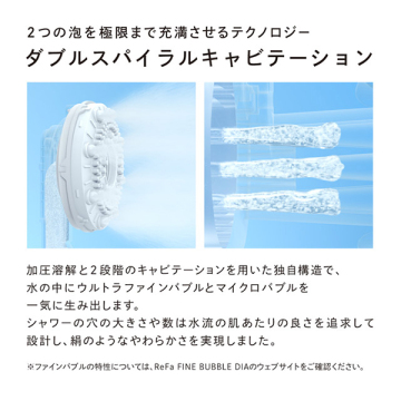 【おひとり様1点まで】リファ ファインバブル ダイヤ 120 05