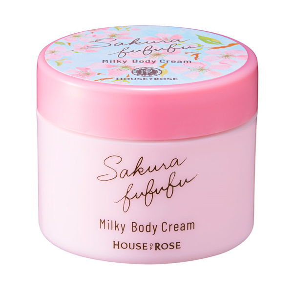 さくらふふふ ミルキーボディクリーム / 95g / 本体 / さくらの香り