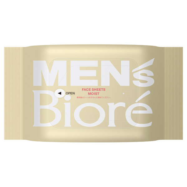メンズビオレ フェイスシート 化粧水成分in / 30枚入り / マイルドフローラルの香り 1
