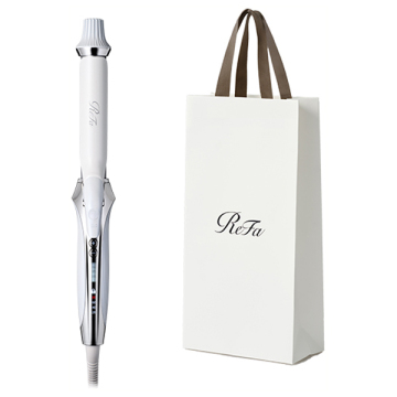 【おひとり様3点まで】CURL IRON PRO 26 WHITE+ReFaショッパーセット