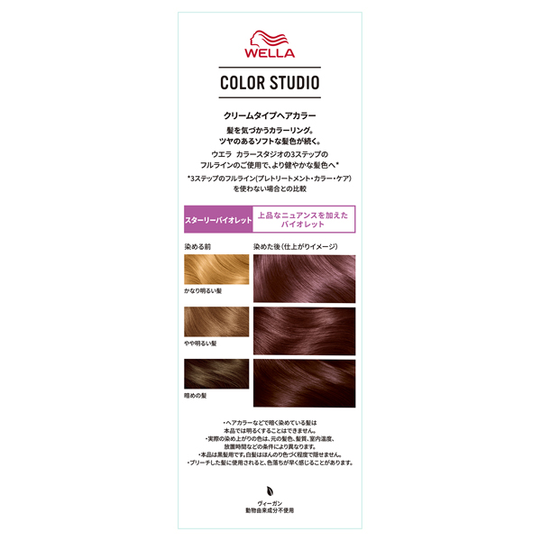 カラースタジオ カラー / スターリーバイオレット / 1セット(60g+60g) 1