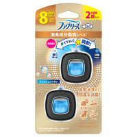 車用 イージークリップ 消臭成分最高レベル / 2.5ml×2個 / フレッシュシャボン