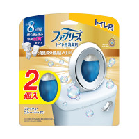 トイレ用消臭剤 / 6.3ml×2個 / フレッシュ・ブルー・シャボン