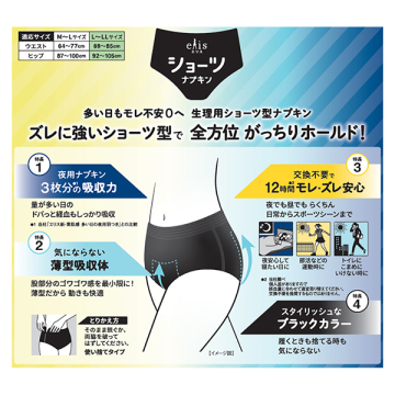 ショーツ 昼・夜長時間用 03