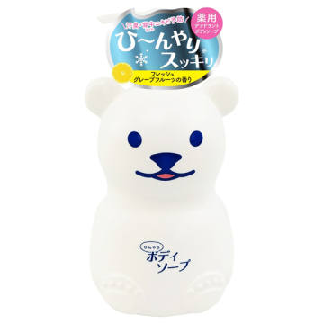 ひんやりボディーソープ