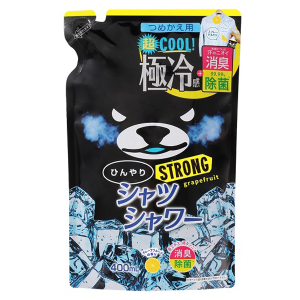 ひんやりシャツシャワーストロング / 400ml / 詰替え / グレープフルーツの香り
