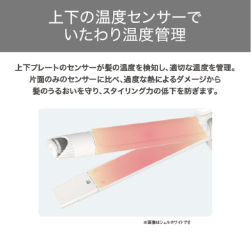 マイナスイオン2WAYスチームヘアアイロン 04